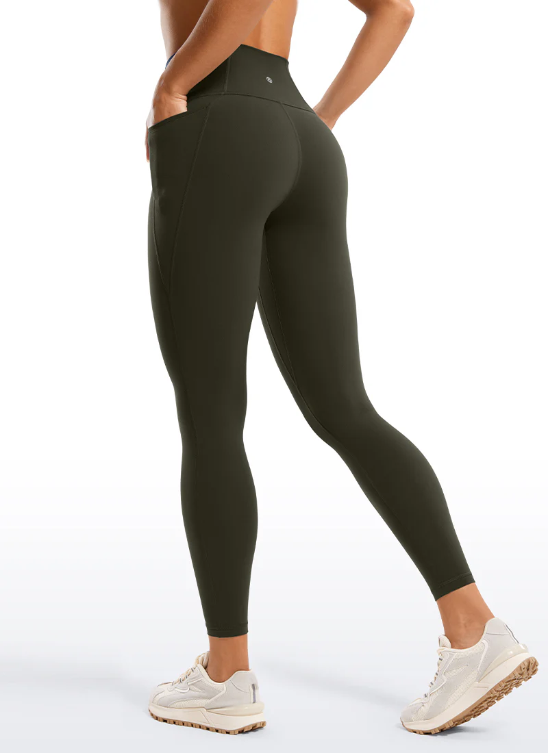 INNOPHRA Workout Leggings with Pockets Shapewear 25 Inches - Image 2