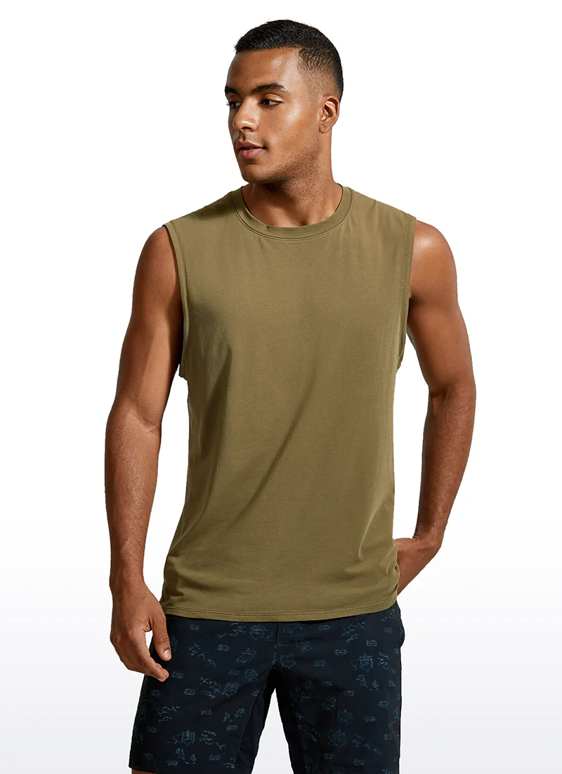 Pima Cotton Muscle Tank - Image 10