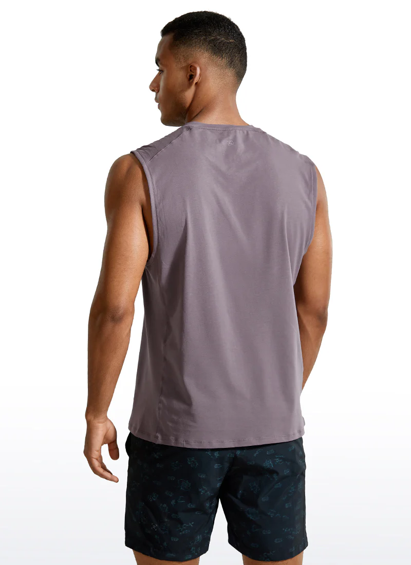 Pima Cotton Muscle Tank - Image 16