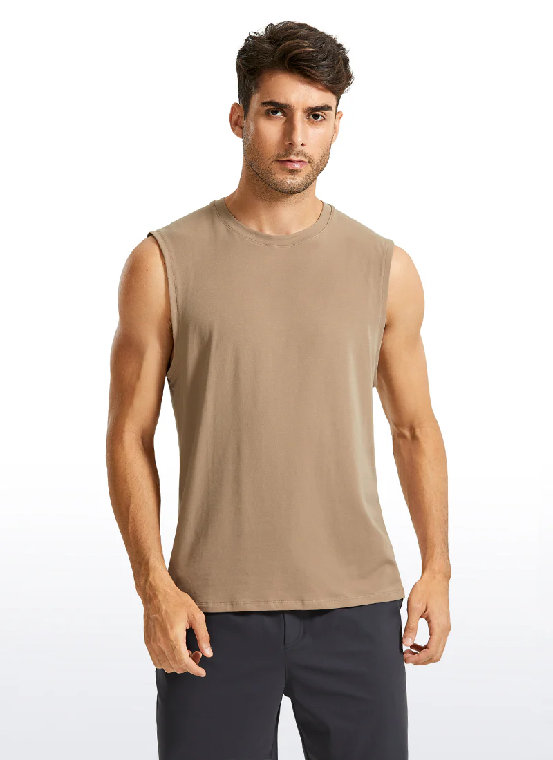 Pima Cotton Muscle Tank - Image 18