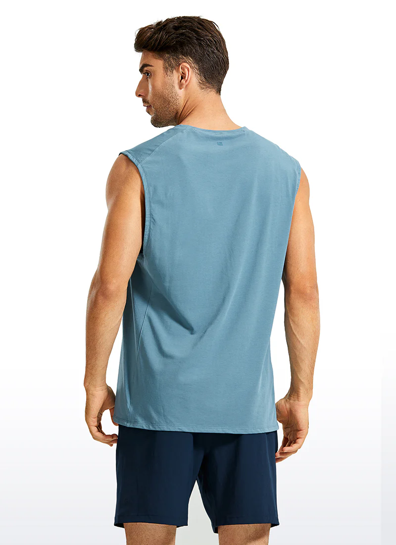 Pima Cotton Muscle Tank - Image 2