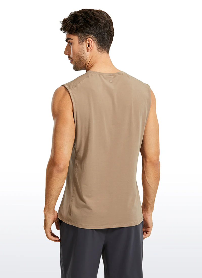 Pima Cotton Muscle Tank - Image 20