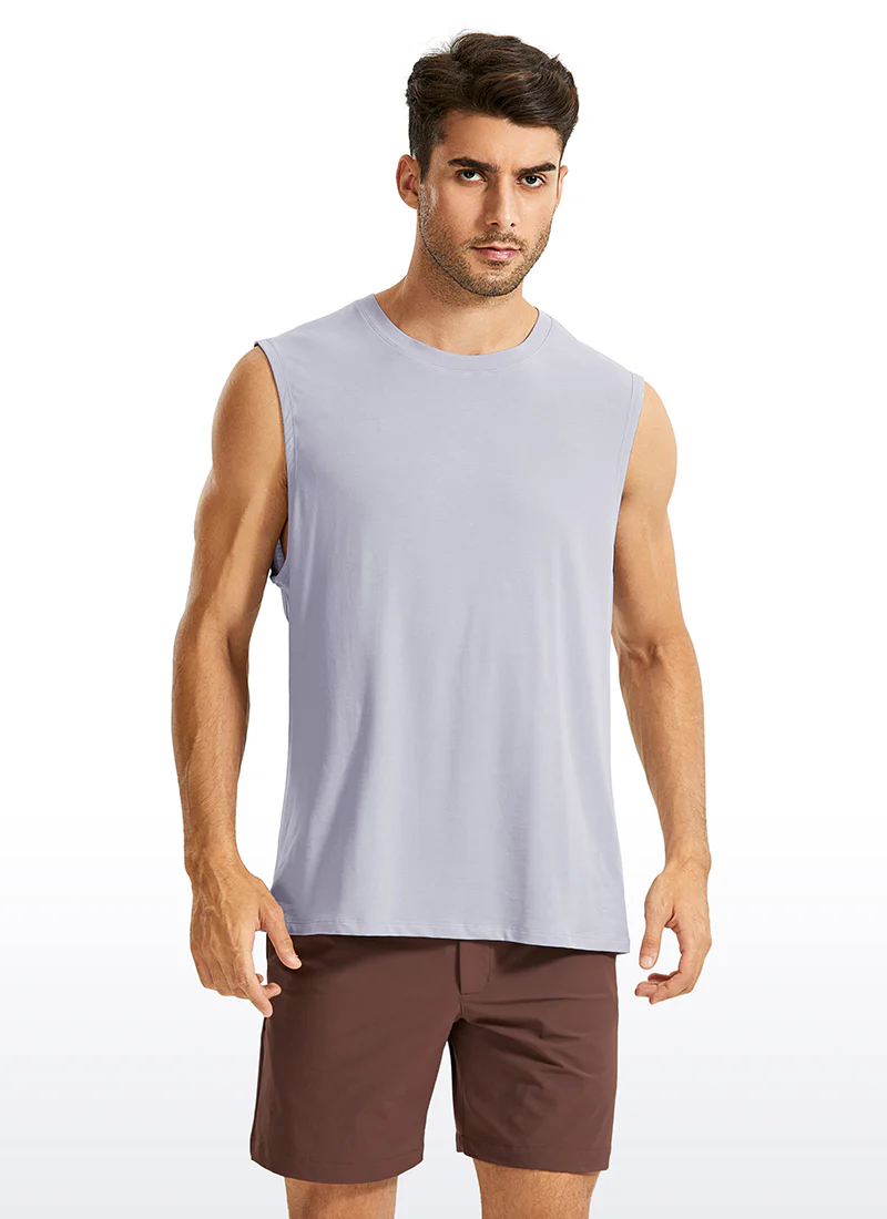 Pima Cotton Muscle Tank - Image 22