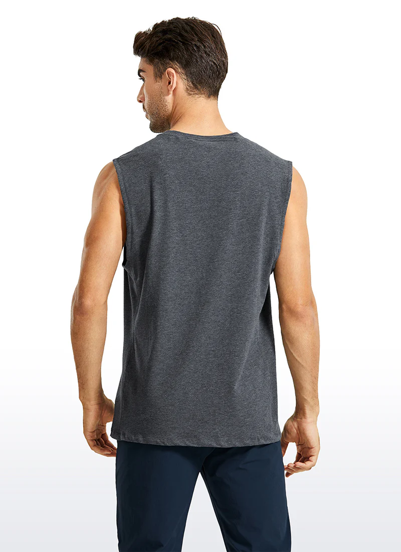 Pima Cotton Muscle Tank - Image 27