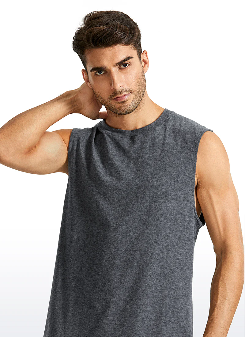 Pima Cotton Muscle Tank - Image 28