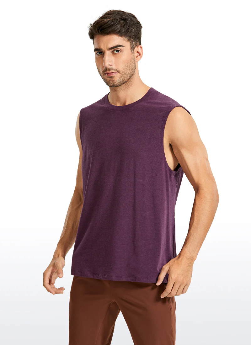 Pima Cotton Muscle Tank - Image 29