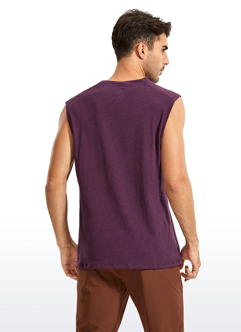 Pima Cotton Muscle Tank - Image 30