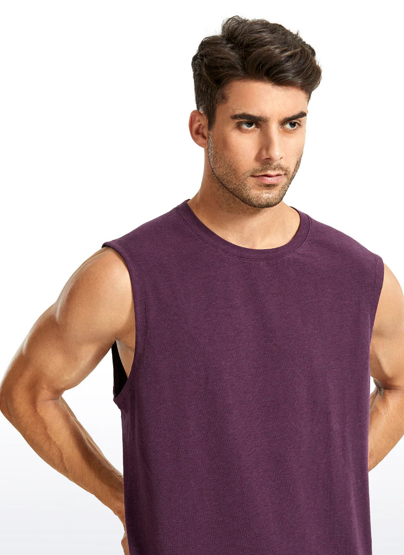 Pima Cotton Muscle Tank - Image 31