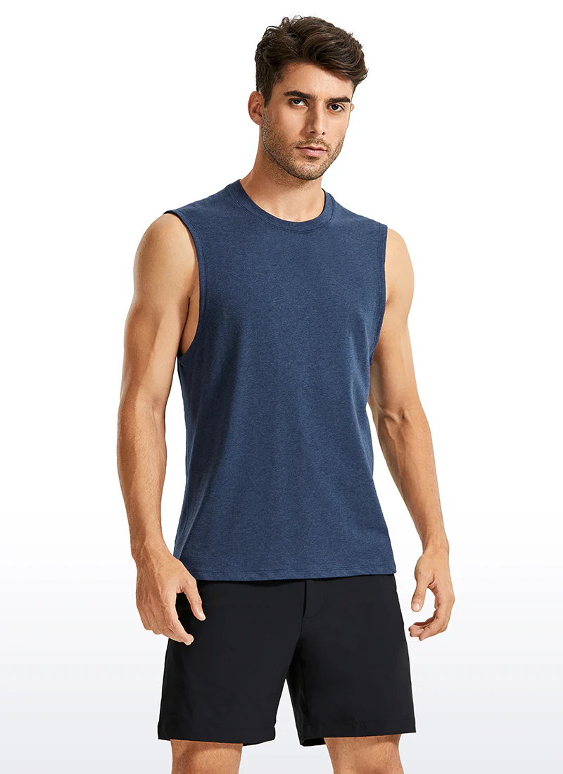 Pima Cotton Muscle Tank - Image 32
