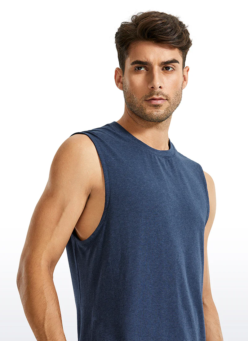 Pima Cotton Muscle Tank - Image 35
