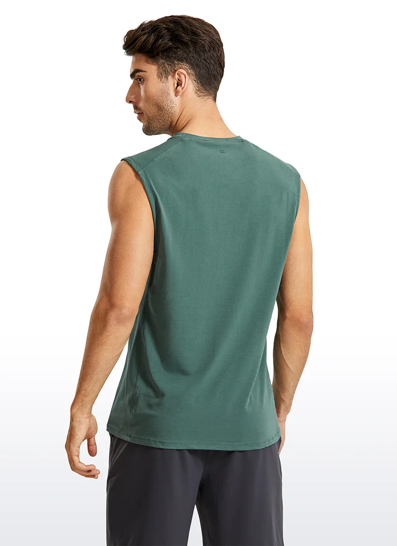 Pima Cotton Muscle Tank - Image 8