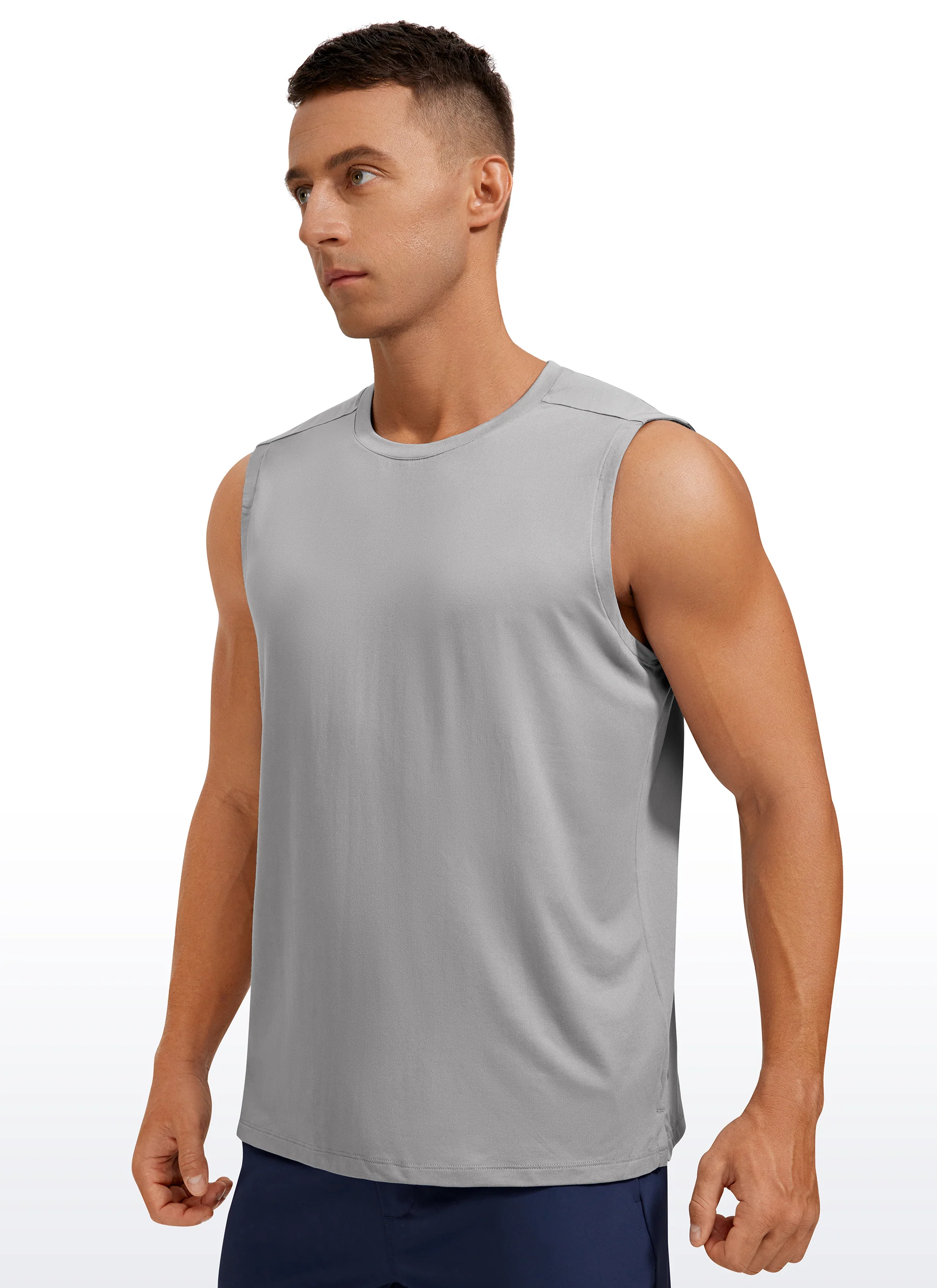 Stretch Quick Dry Tank Tops Crewneck - Image 12