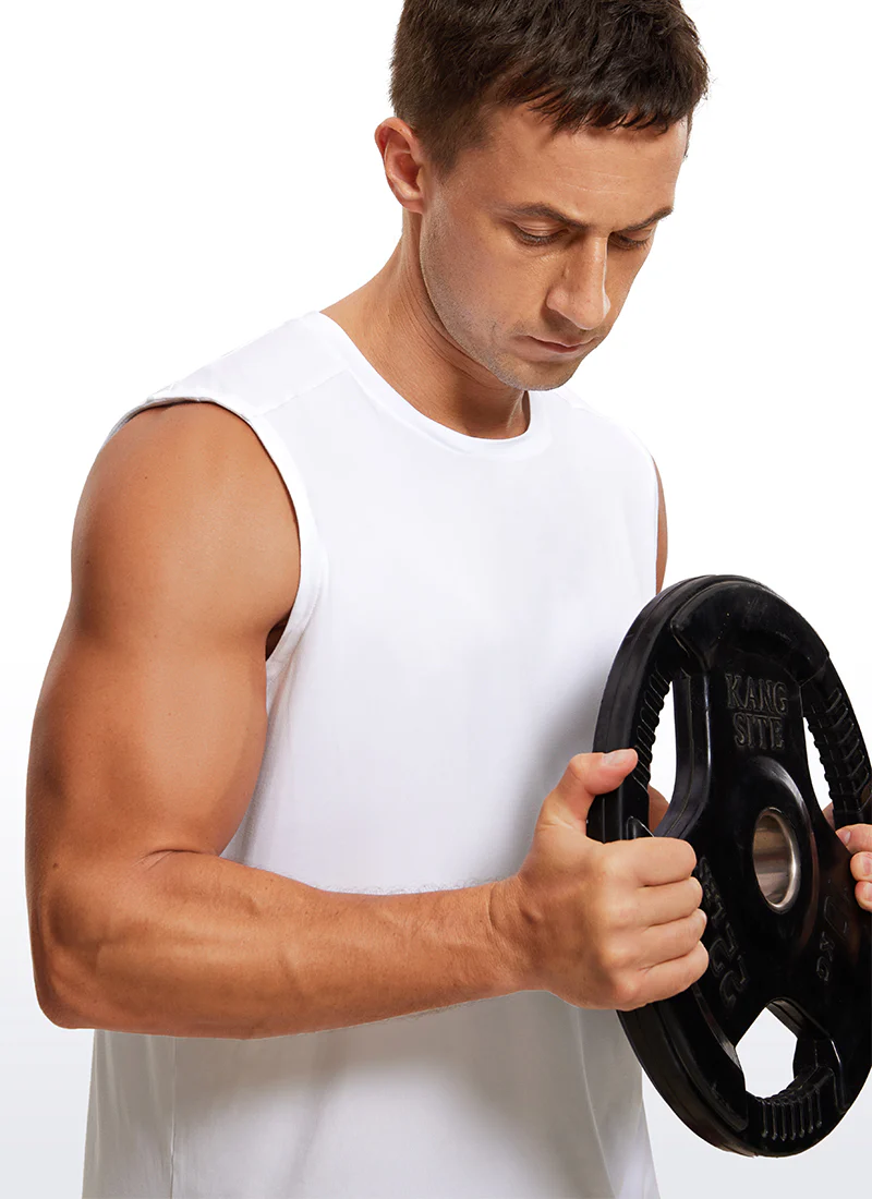 Stretch Quick Dry Tank Tops Crewneck - Image 18