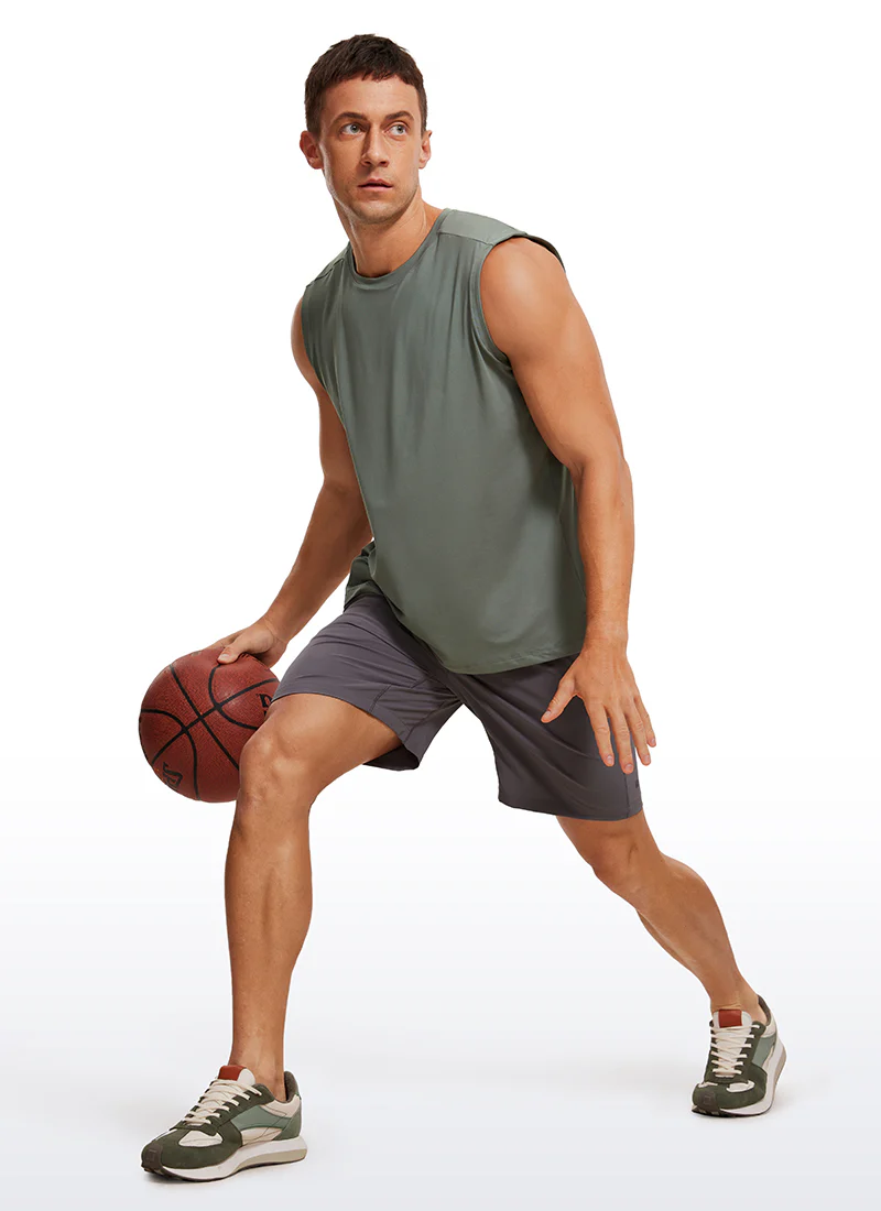 Stretch Quick Dry Tank Tops Crewneck - Image 21