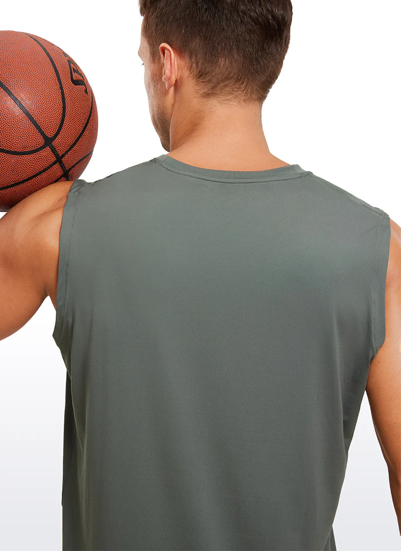 Stretch Quick Dry Tank Tops Crewneck - Image 22