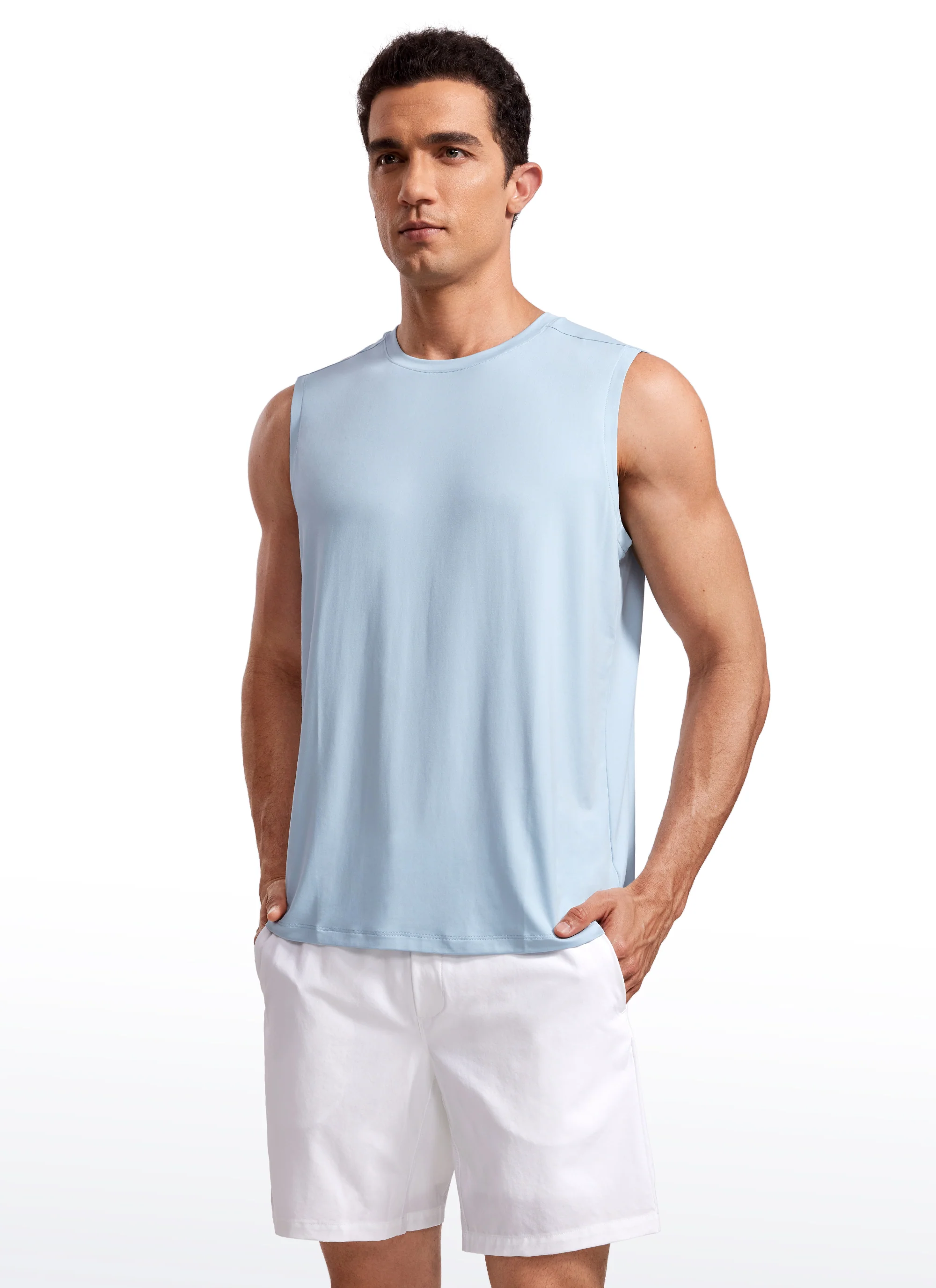 Stretch Quick Dry Tank Tops Crewneck - Image 23