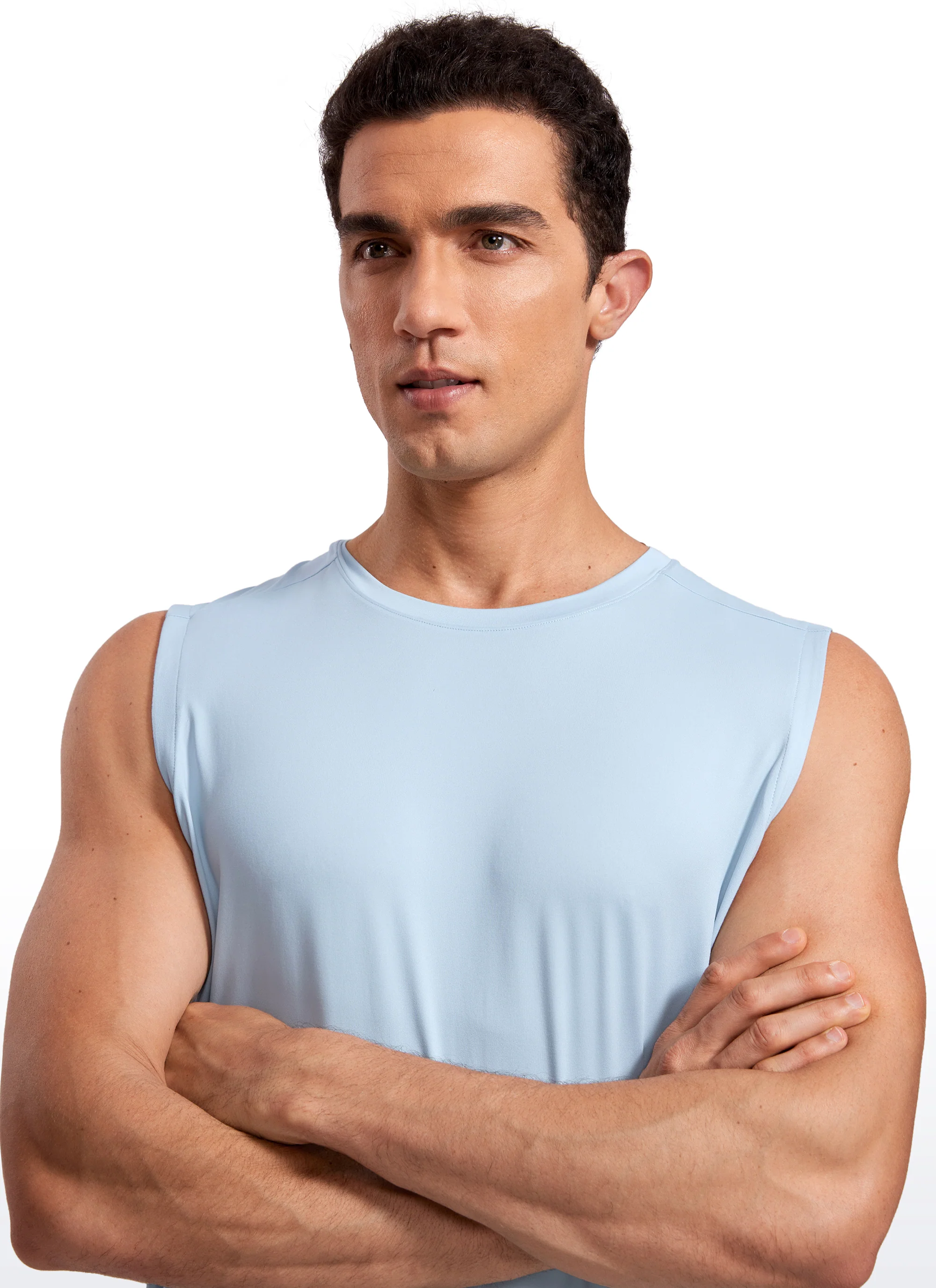 Stretch Quick Dry Tank Tops Crewneck - Image 26