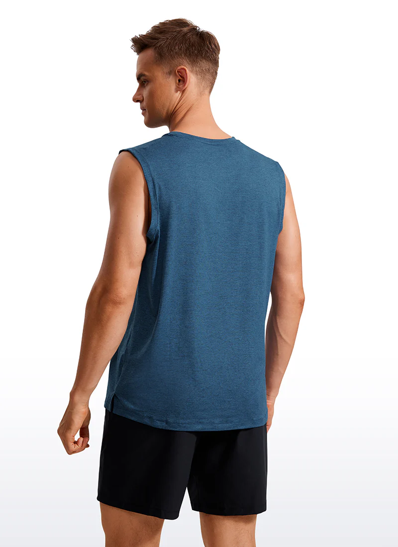 Stretch Quick Dry Tank Tops Crewneck - Image 38