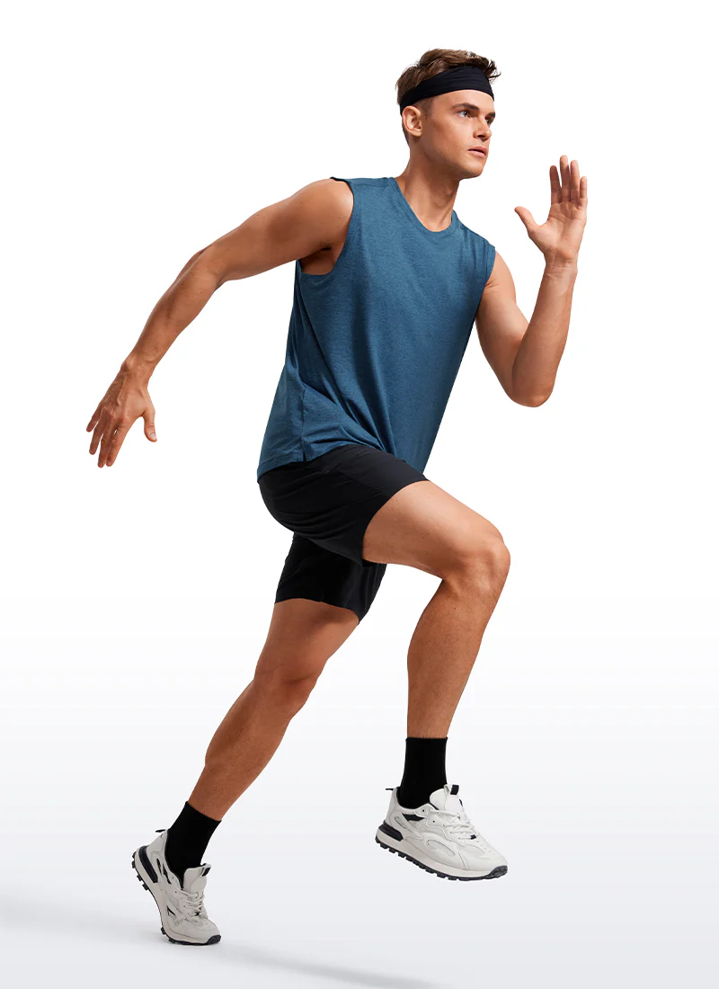 Stretch Quick Dry Tank Tops Crewneck - Image 39