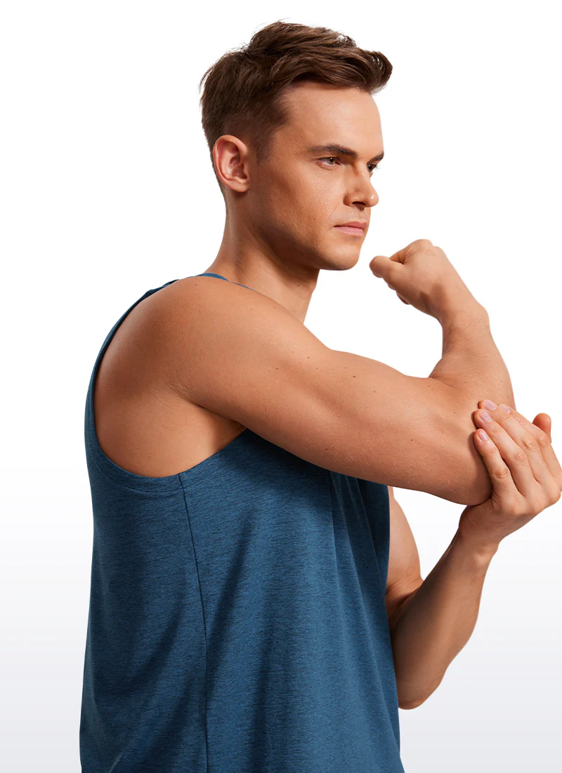Stretch Quick Dry Tank Tops Crewneck - Image 40