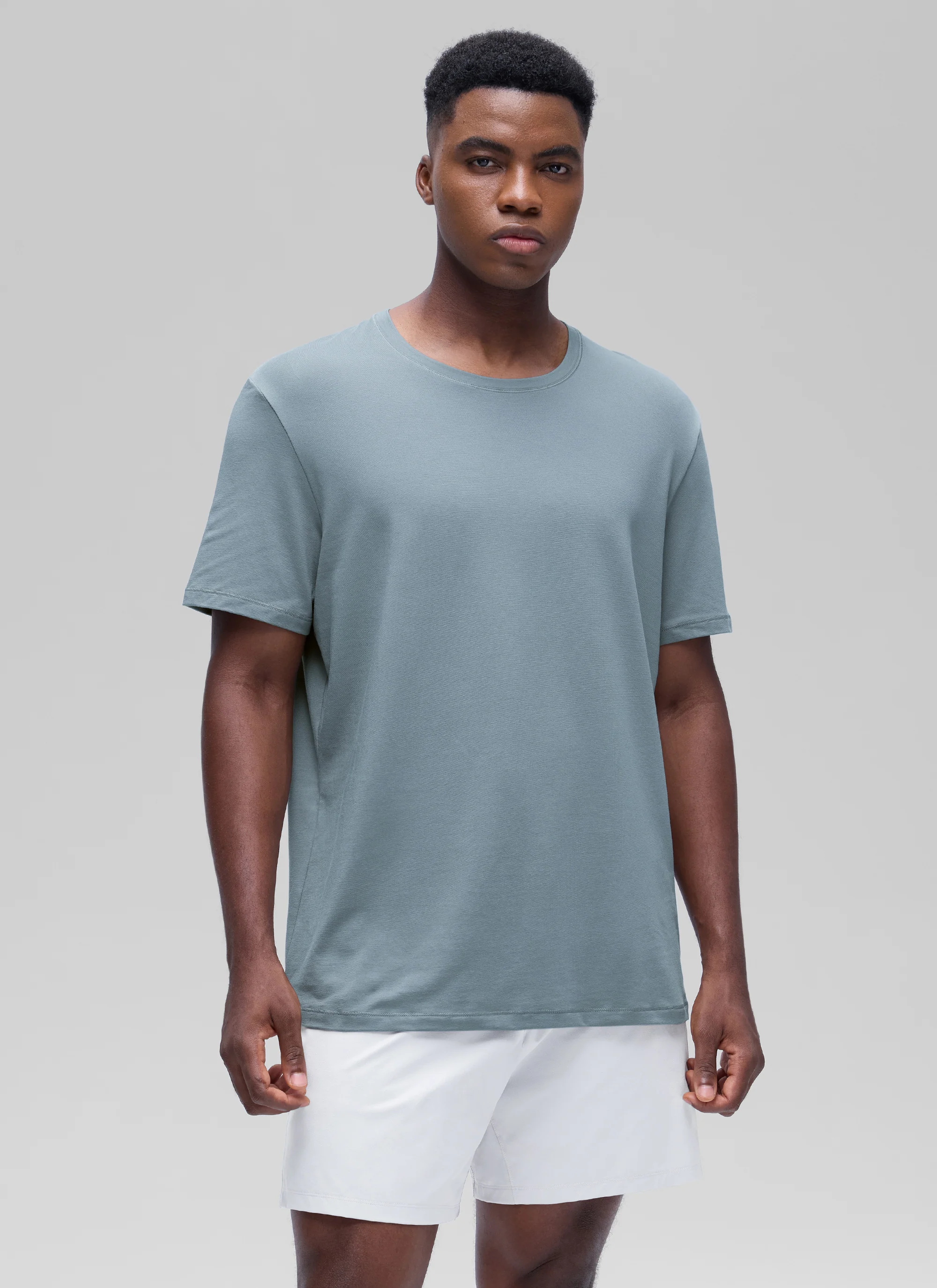 Poly Cotton-Blend Lightweight Short Sleeve - Image 32