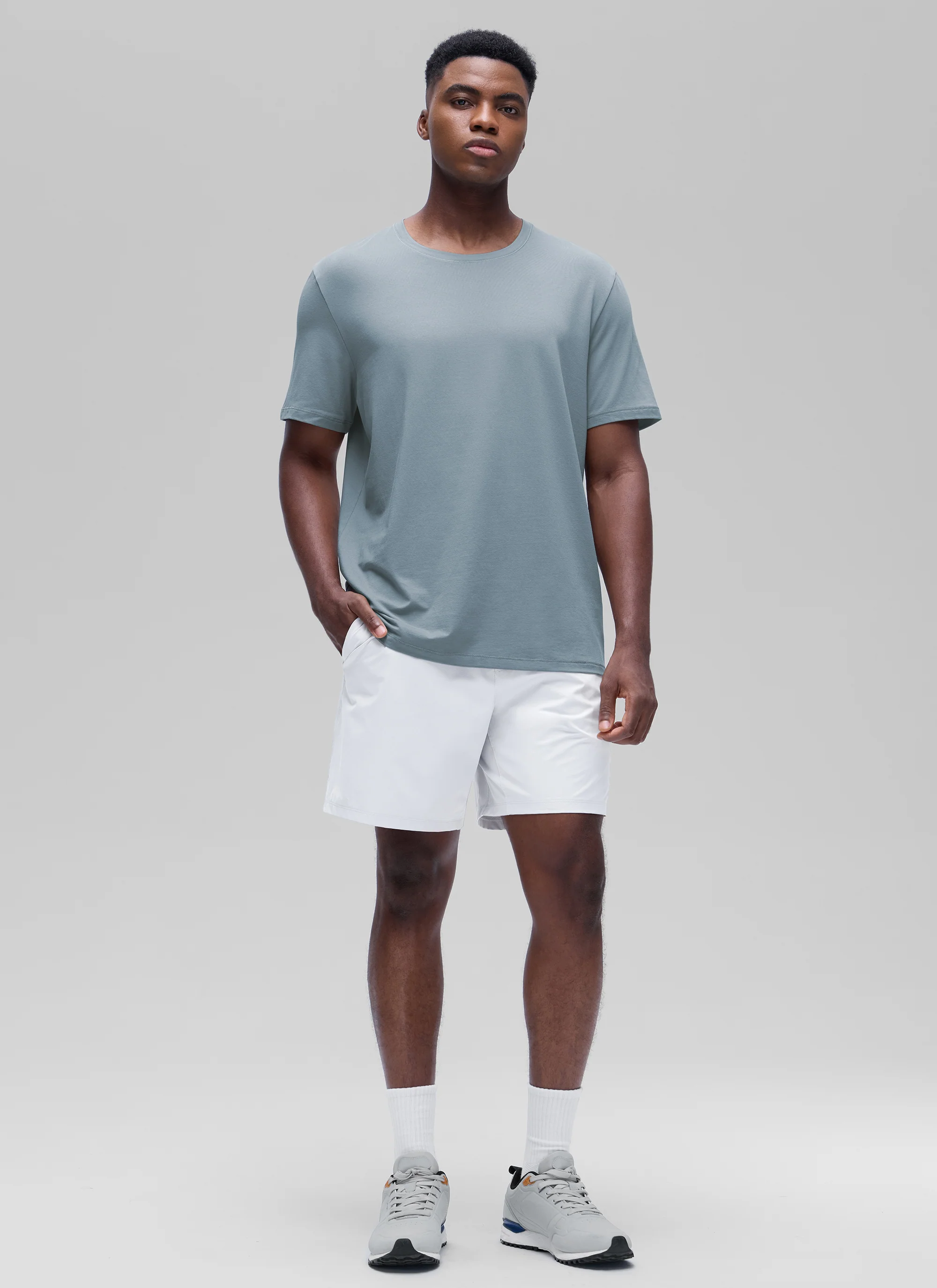 Poly Cotton-Blend Lightweight Short Sleeve - Image 34