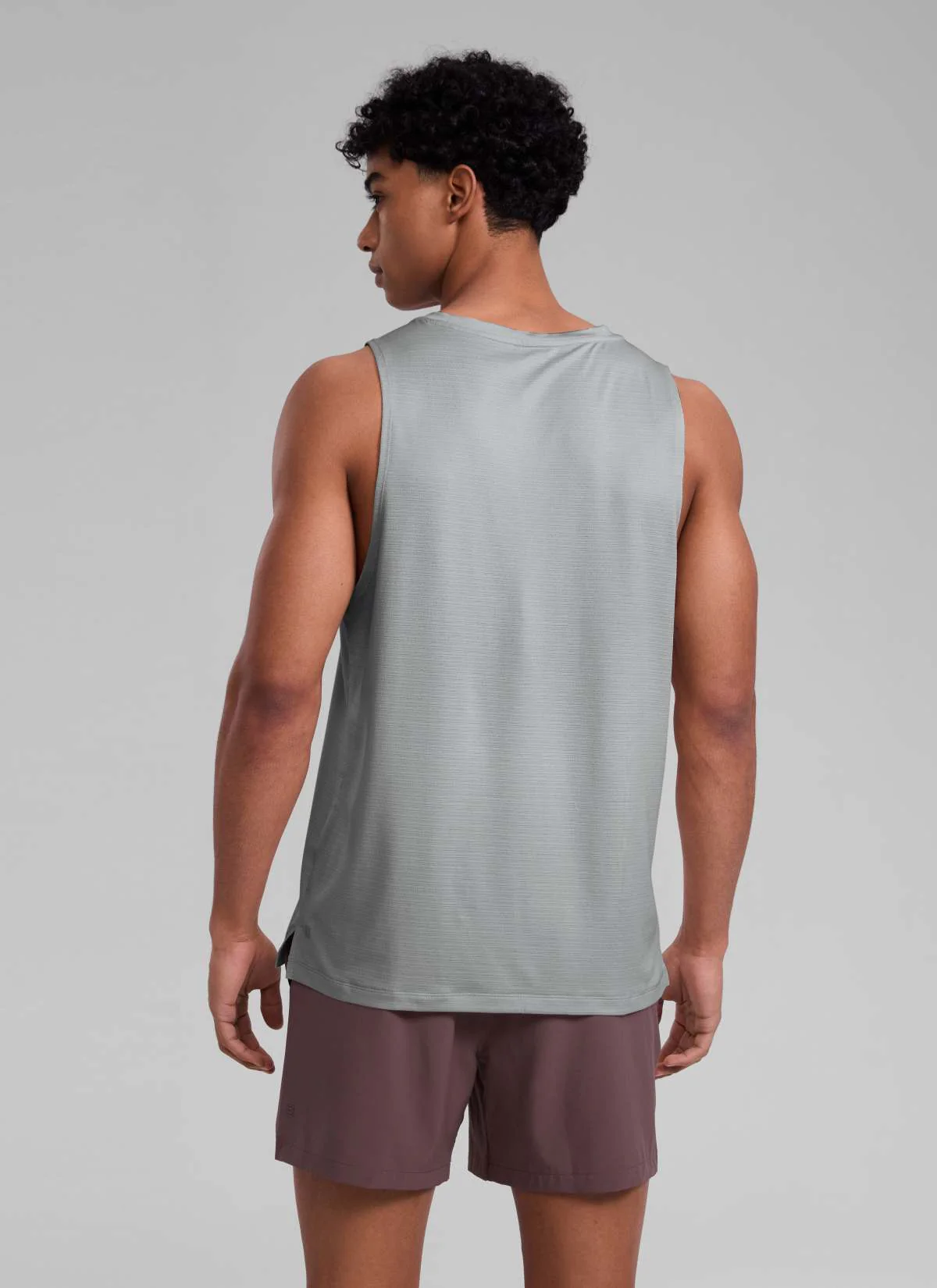 Lightweight Side Slits Narrow Shoulder Tank - Image 2