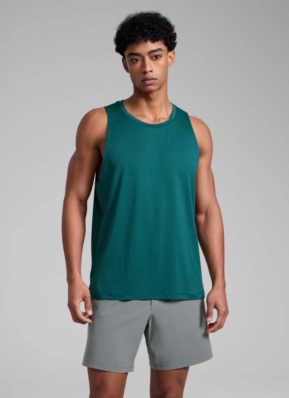 Lightweight Side Slits Narrow Shoulder Tank - Image 20