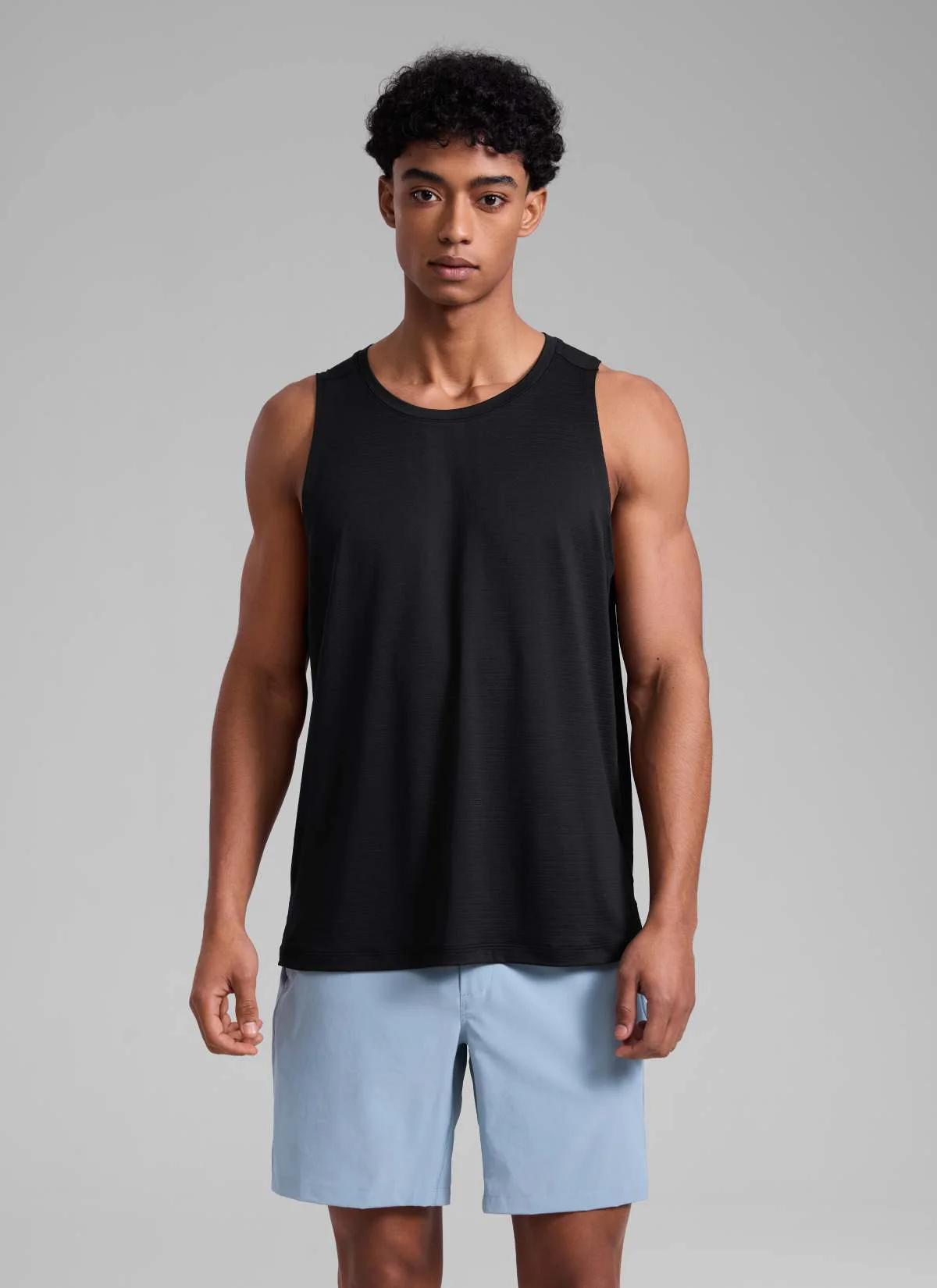 Lightweight Side Slits Narrow Shoulder Tank - Image 5