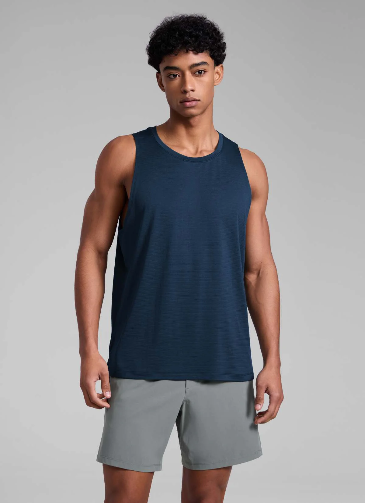 Lightweight Side Slits Narrow Shoulder Tank - Image 9