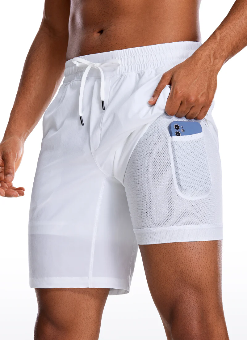 Feathery-Fit Athletic Shorts 9''- Lined - Image 26