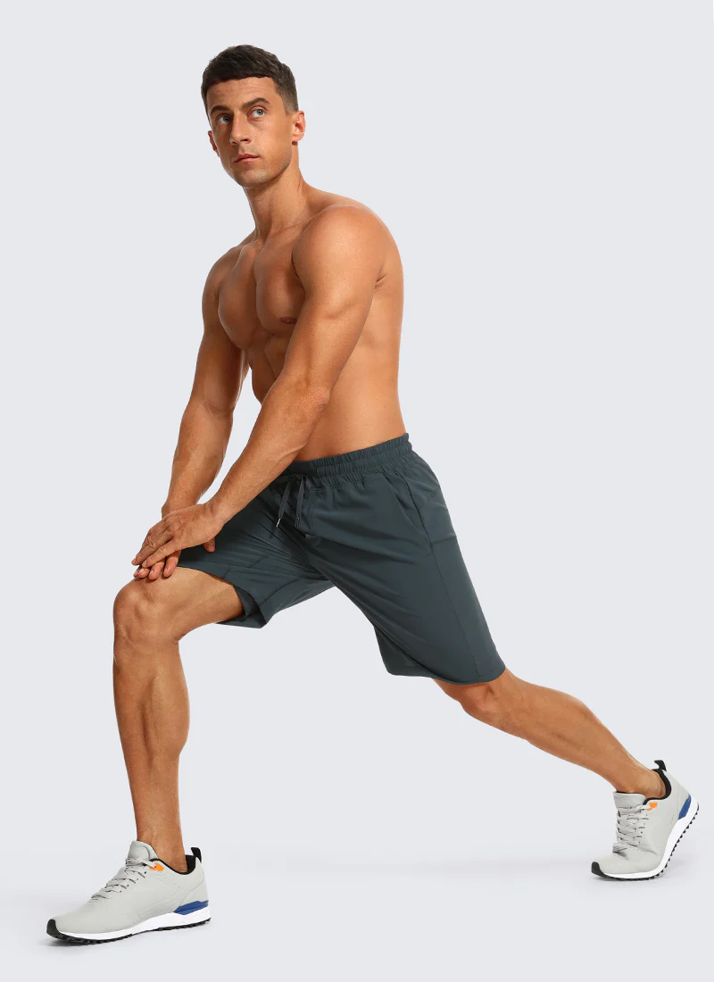 Feathery-Fit Athletic Shorts 9''- Lined - Image 3
