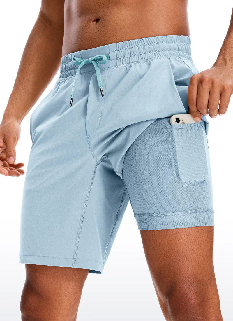 Feathery-Fit Athletic Shorts 9''- Lined - Image 32