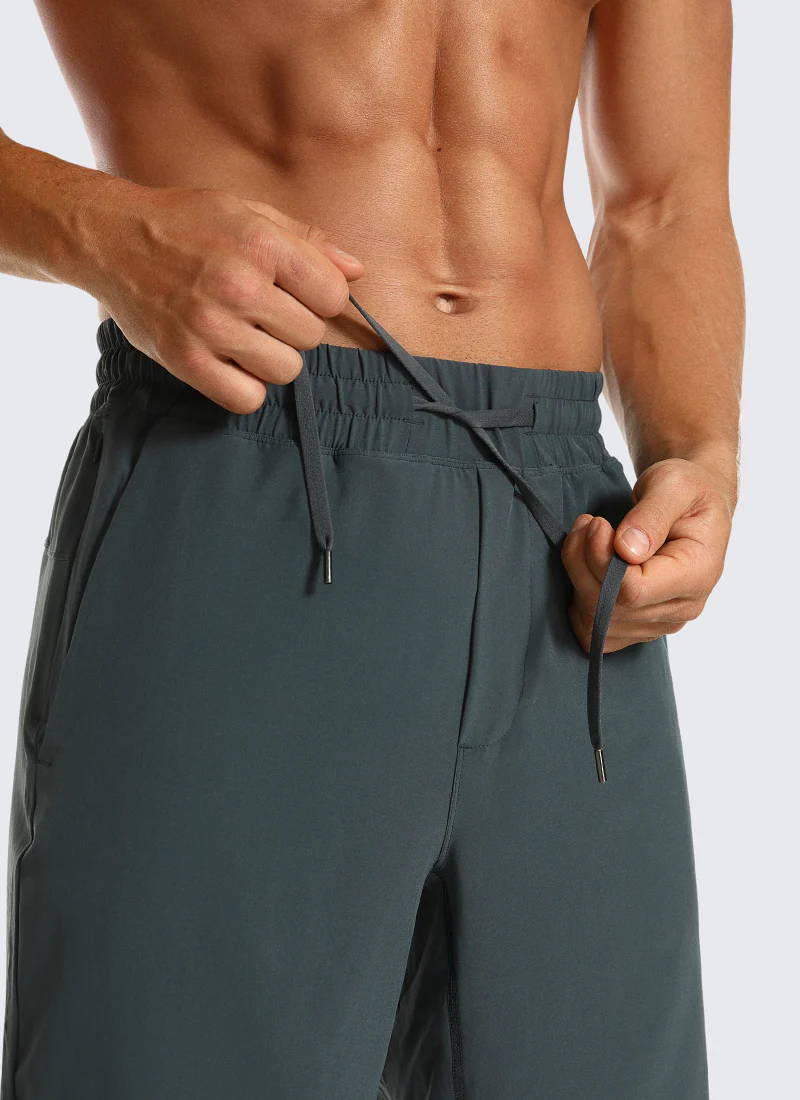 Feathery-Fit Athletic Shorts 9''- Lined - Image 5