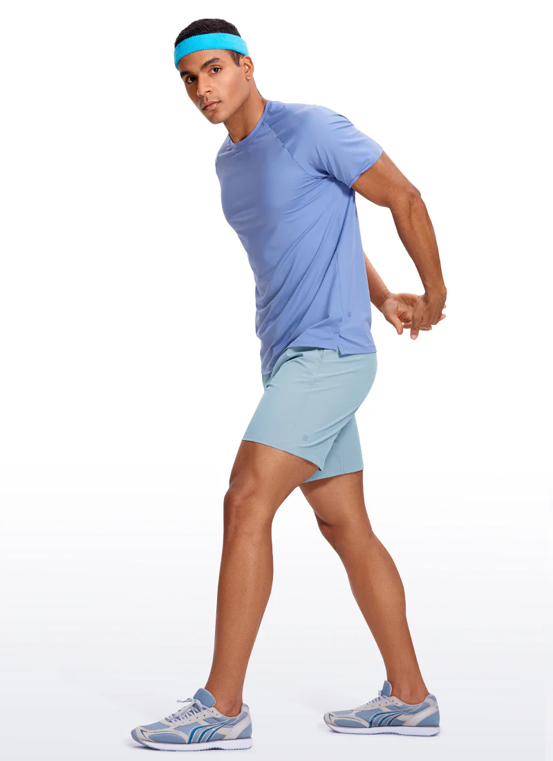 Feathery-Fit Athletic Shorts 7''- Linerless - Image 4