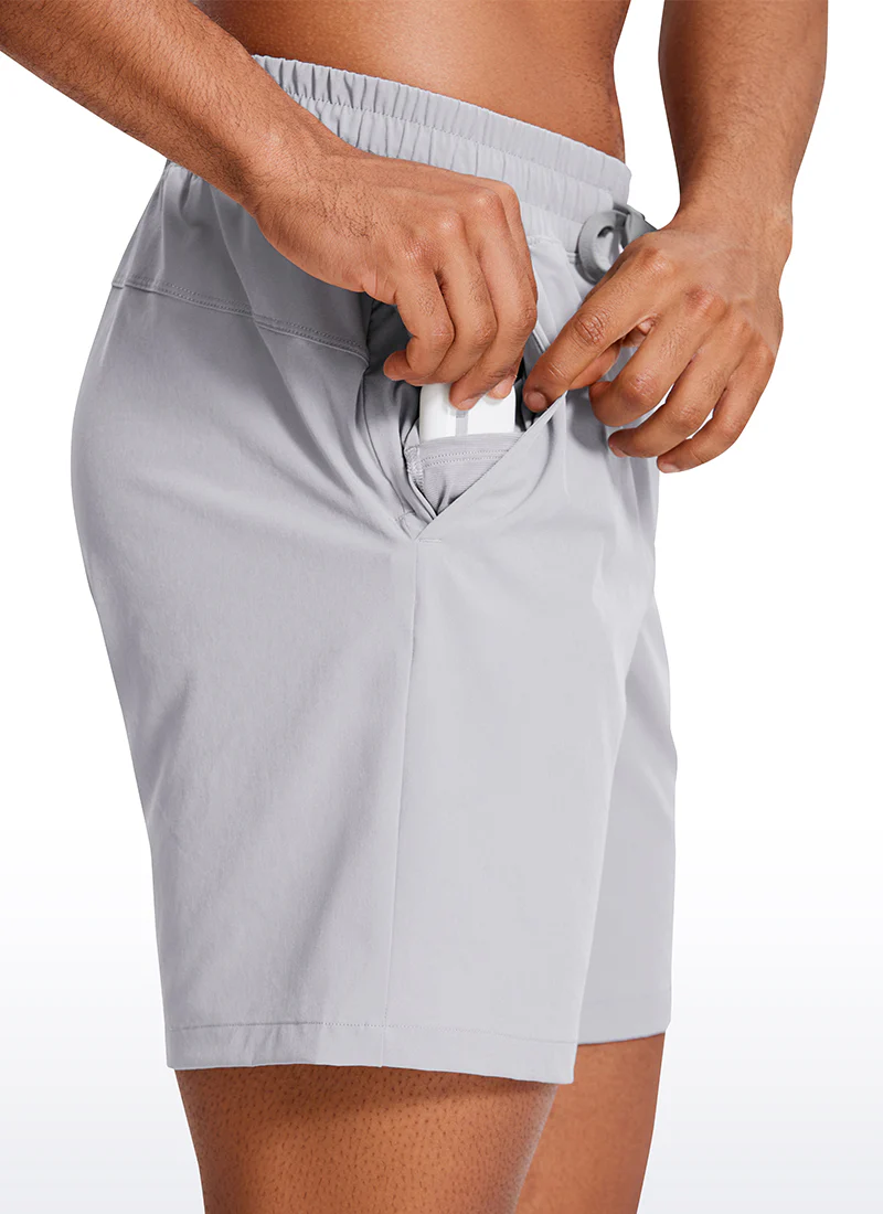 Feathery-Fit Athletic Shorts 7''- Linerless - Image 8
