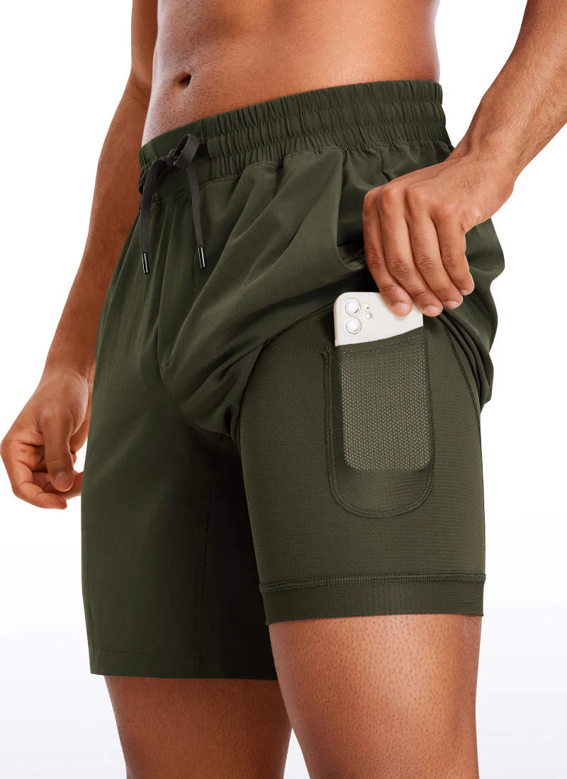 Feathery-Fit Athletic Shorts 7''- Lined - Image 23