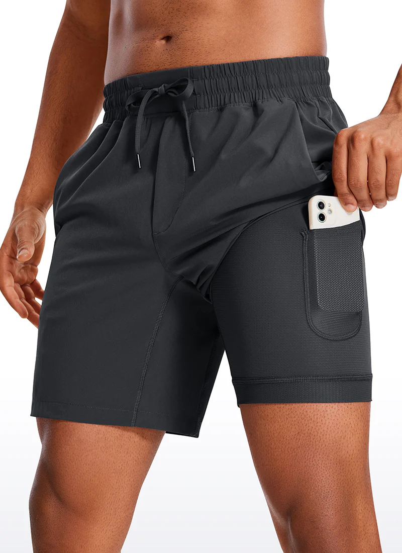 Feathery-Fit Athletic Shorts 7''- Lined - Image 11