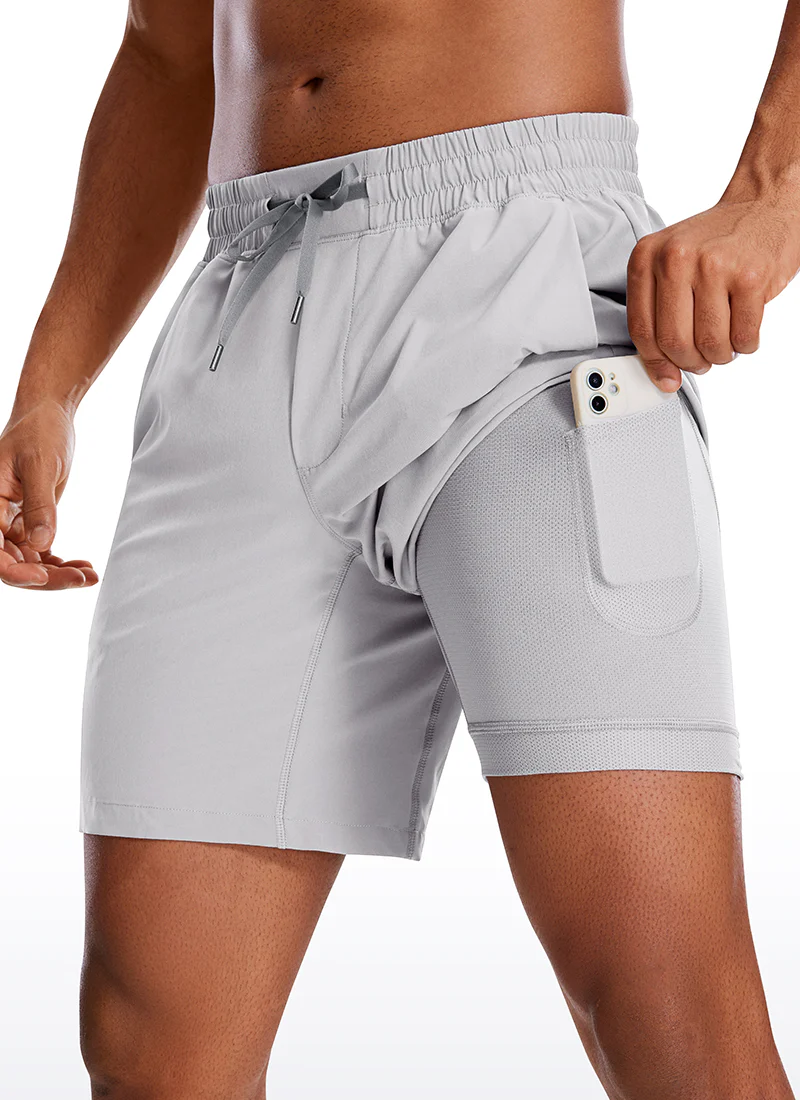 Feathery-Fit Athletic Shorts 7''- Lined - Image 14