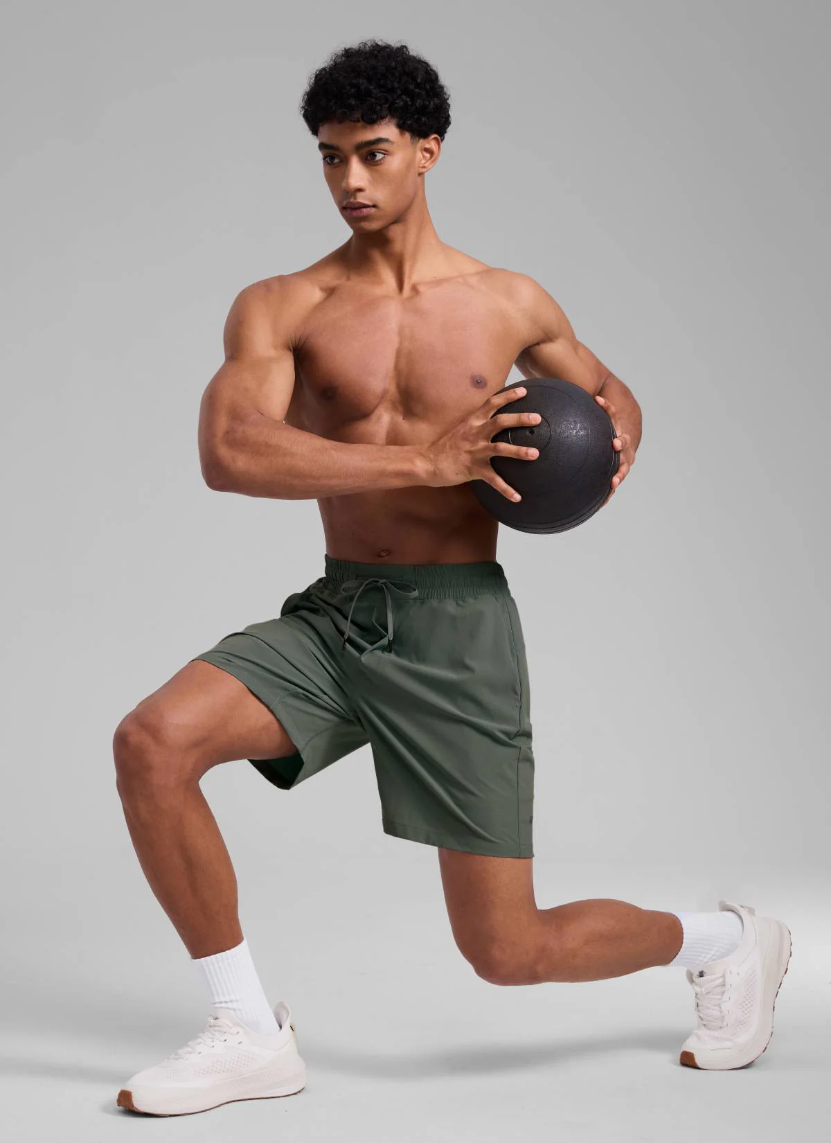 Feathery-Fit Athletic Shorts 7''- Lined - Image 3
