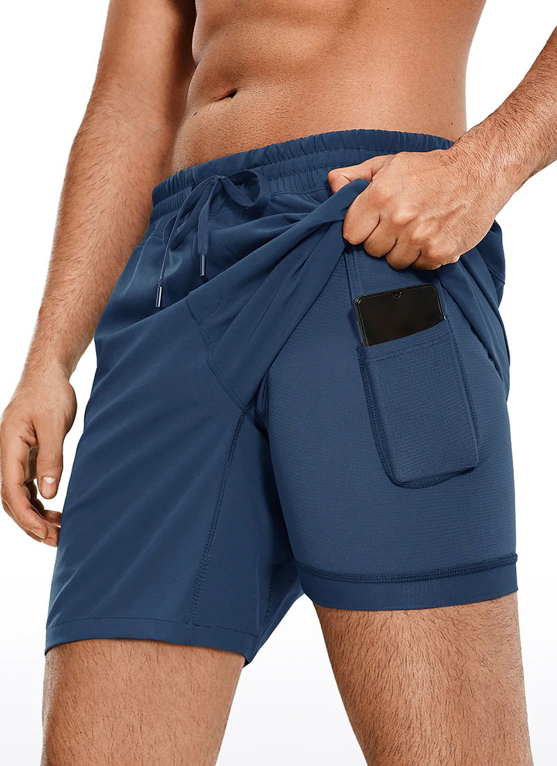 Feathery-Fit Athletic Shorts 7''- Lined - Image 8