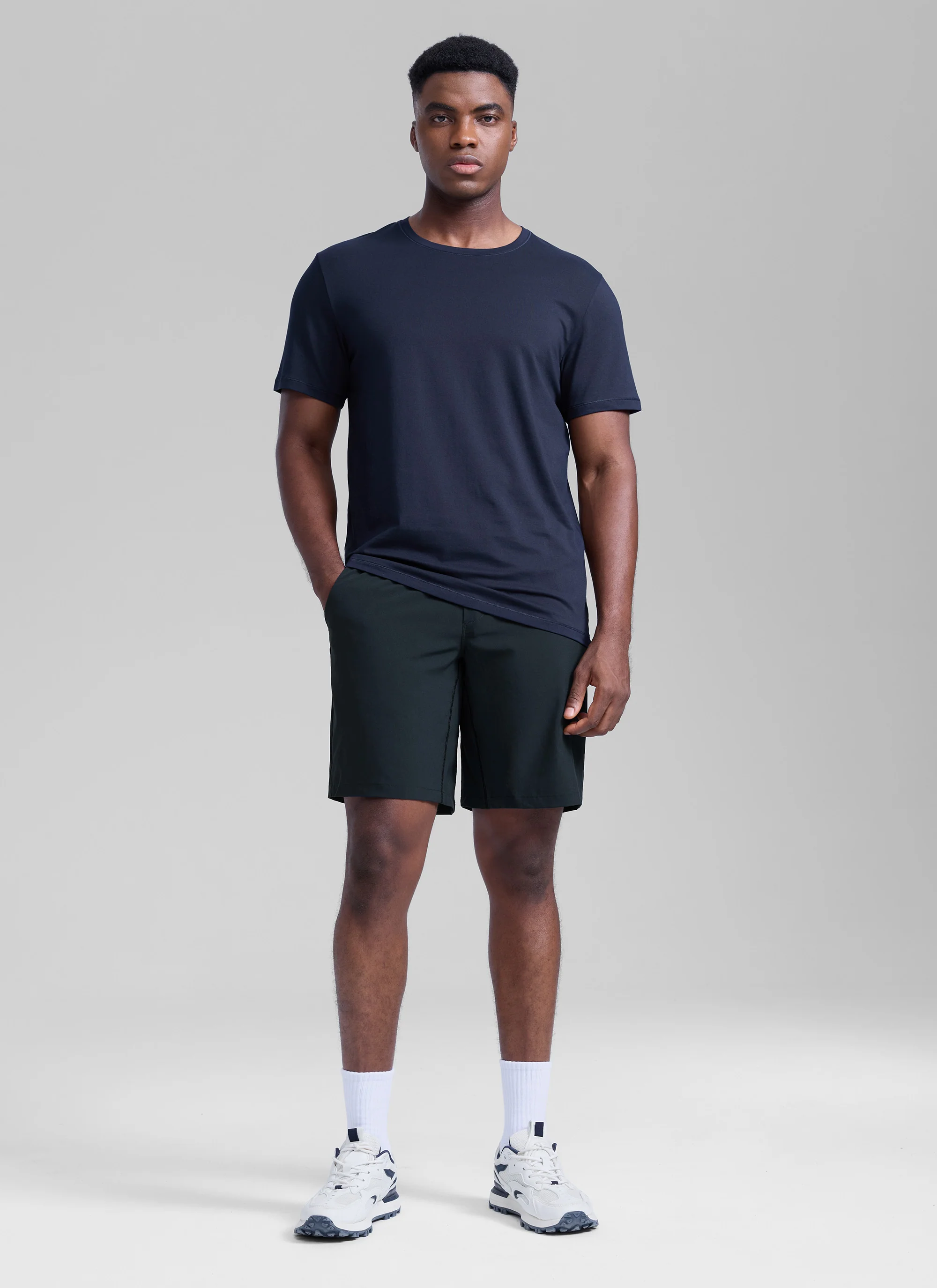Feathery-Fit Linerless Athletic Shorts 9'' - Image 3