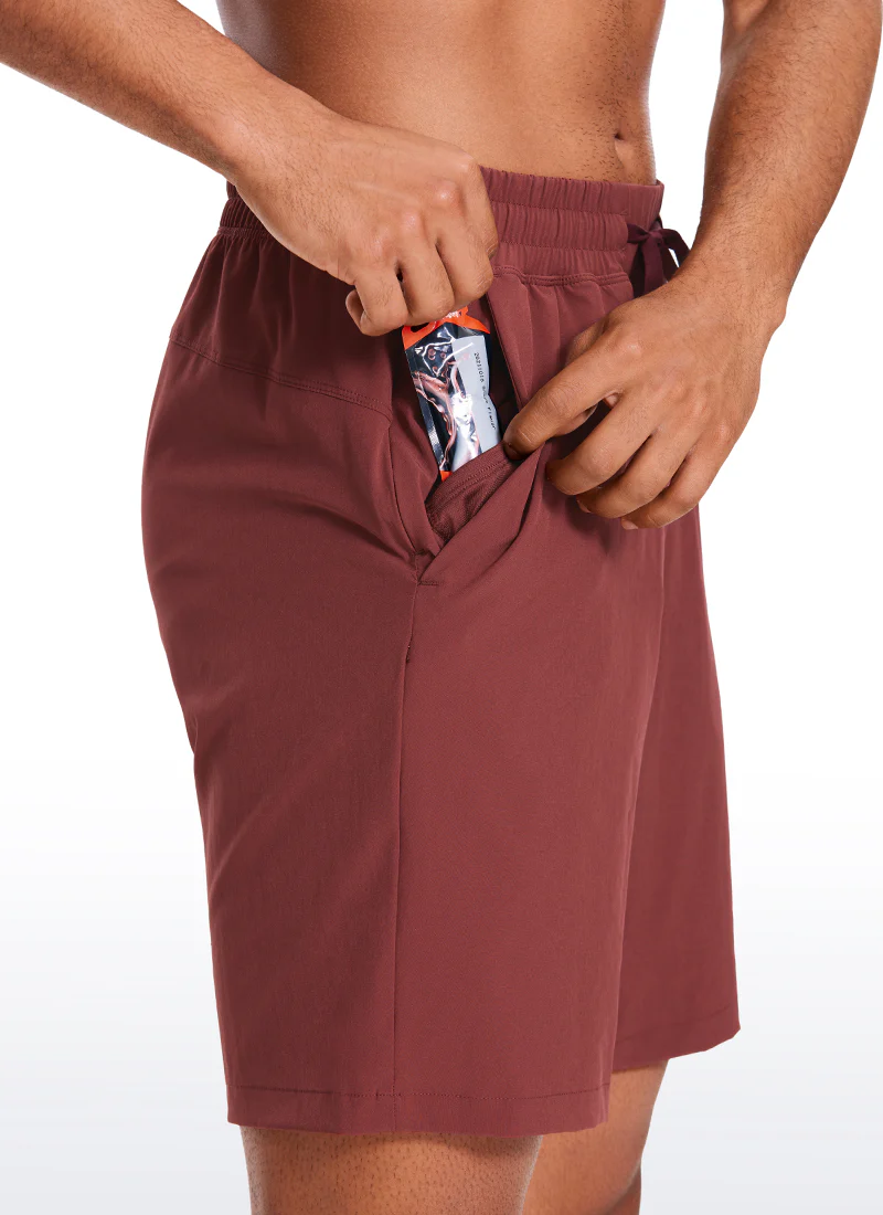 Feathery-Fit Linerless Athletic Shorts 9'' - Image 8