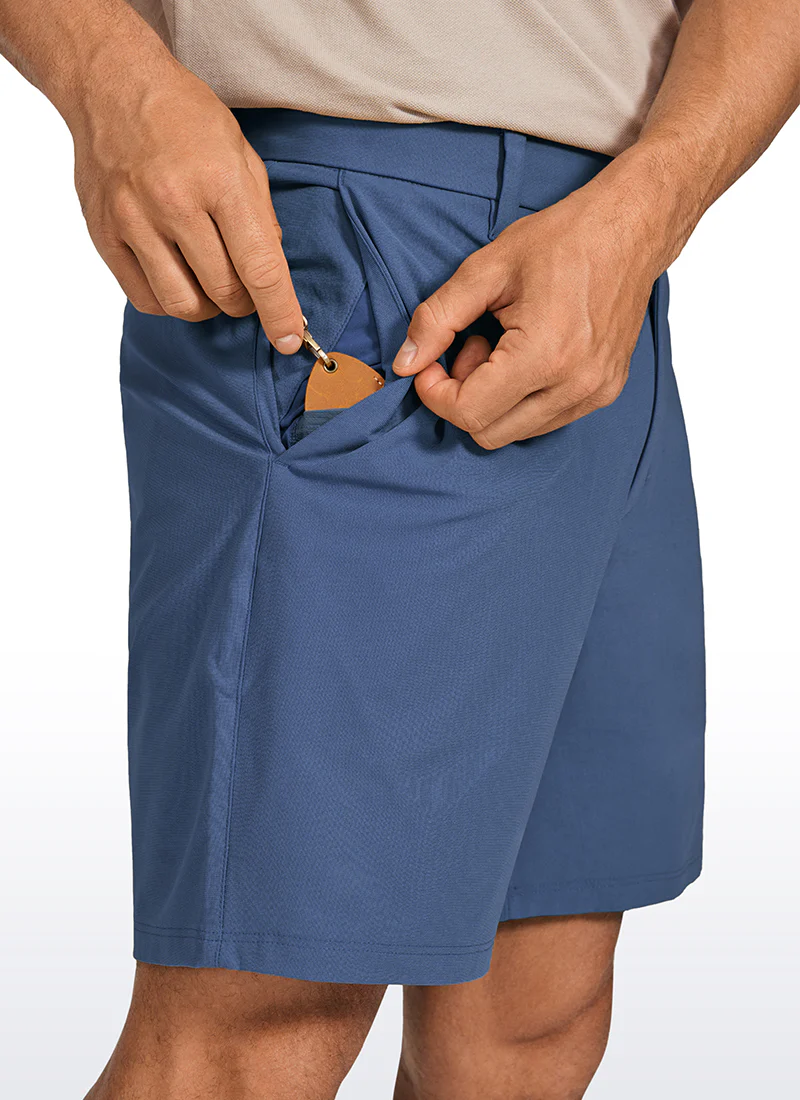 All-Day Comfy Golf Shorts with Pockets 7'' - Image 28