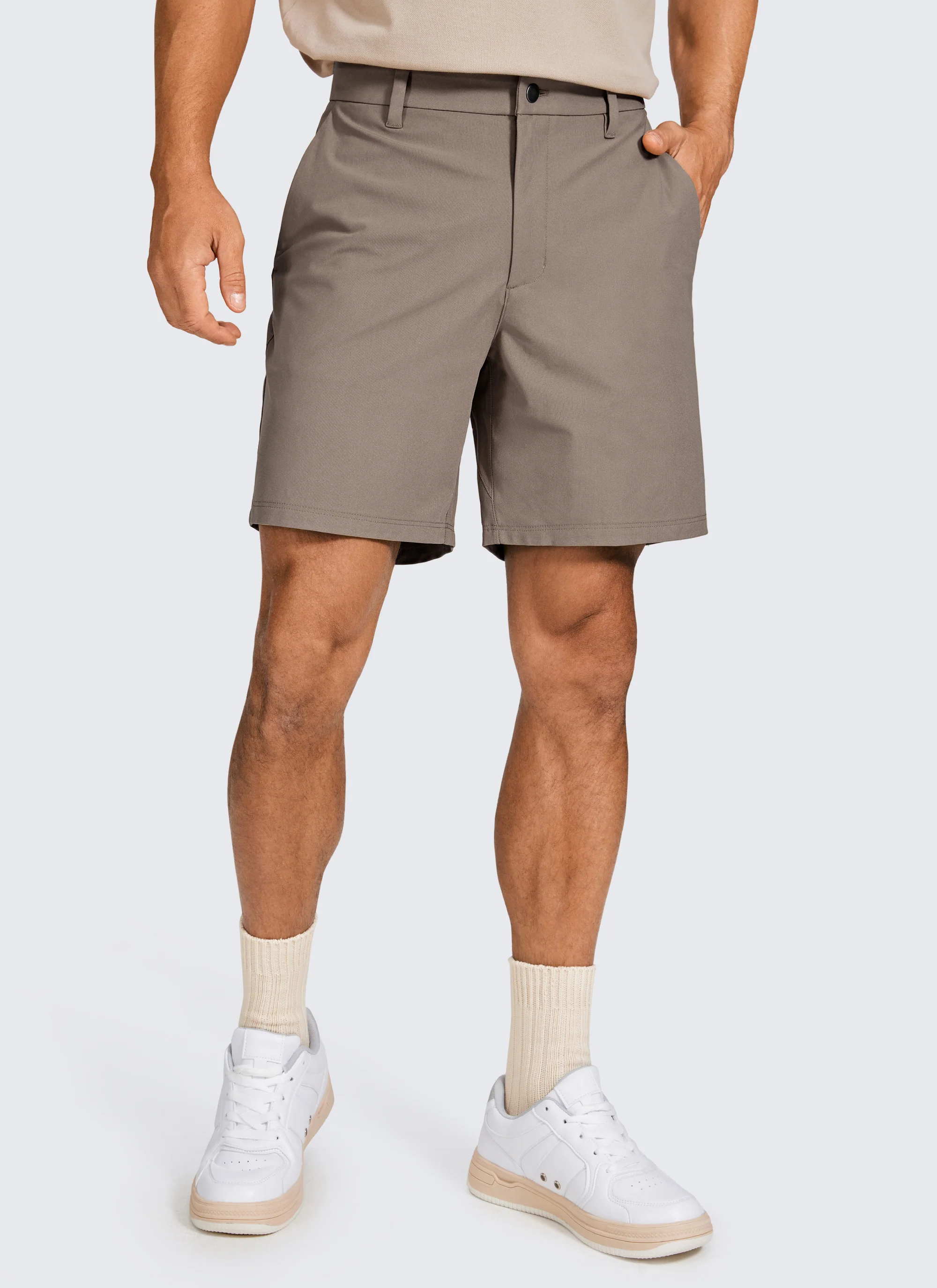 All-Day Comfy Golf Shorts with Pockets 7'' - Image 34