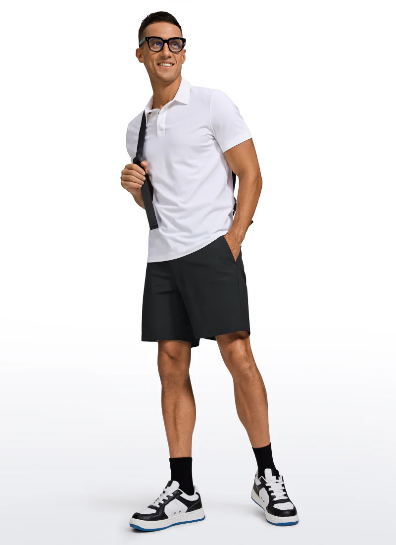 All-Day Comfy Golf Shorts with Pockets 7'' - Image 8