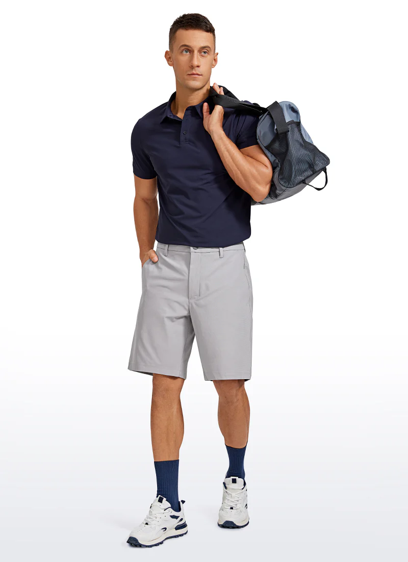 All-Day Comfy Golf Shorts with Pockets 9'' - Image 3