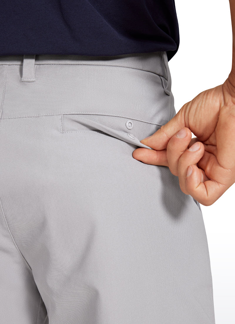 All-Day Comfy Golf Shorts with Pockets 9'' - Image 4