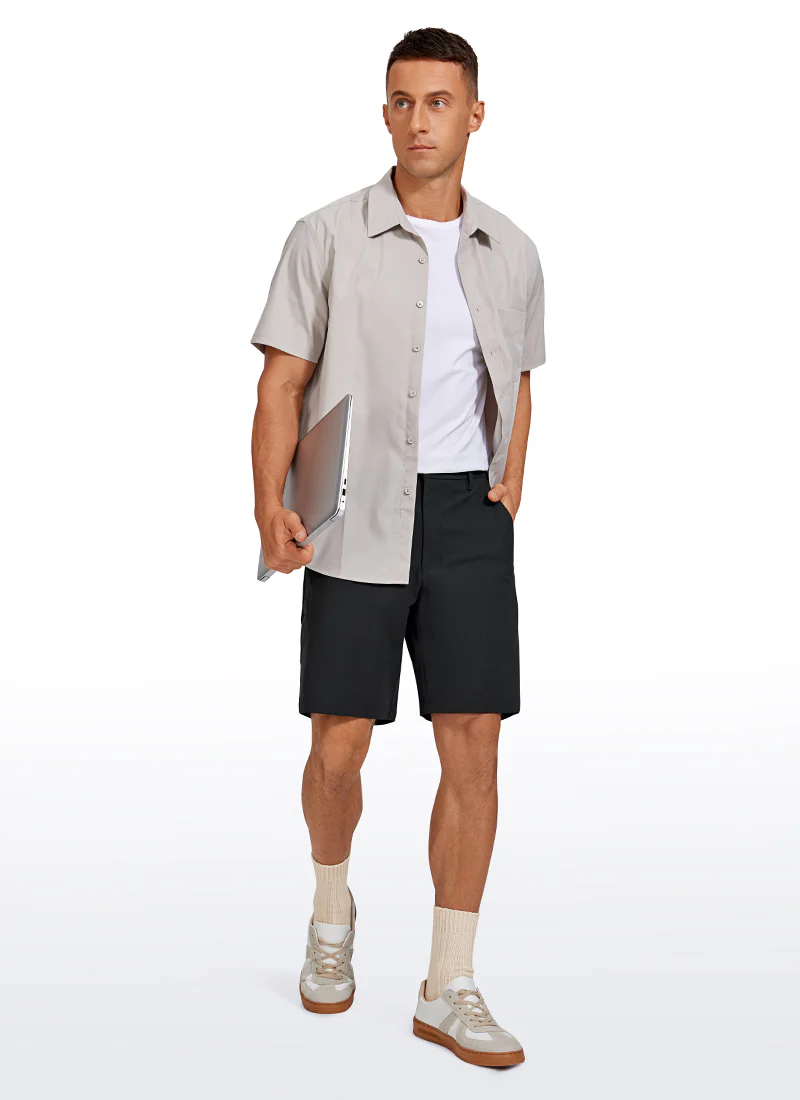 All-Day Comfy Golf Shorts with Pockets 9'' - Image 7