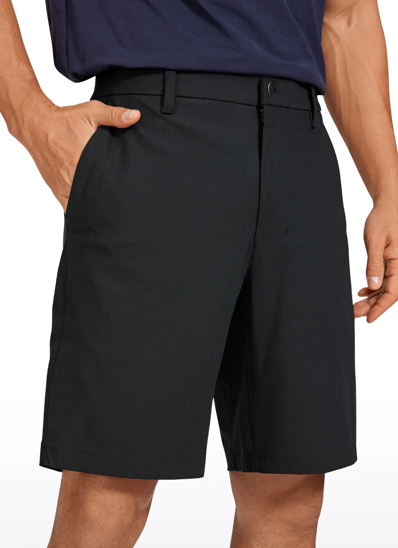 All-Day Comfy Golf Shorts with Pockets 9'' - Image 8
